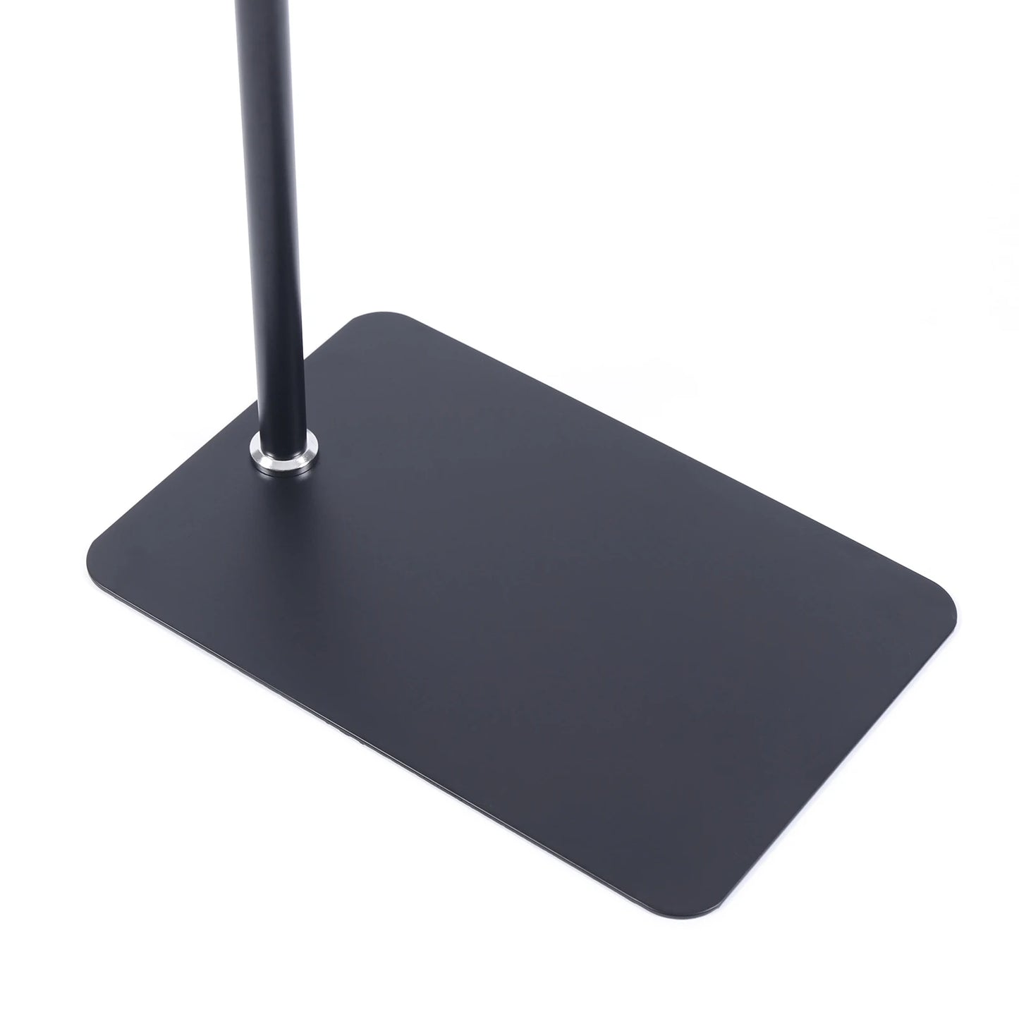 Adjustable Tablet Floor Stand 360° Swivel Height & Angle Adjustable Foldable Floor Holder Non-Slip Base for Home Office