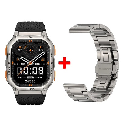 2024 KOSPET TANK M3 Ultra GPS Smartwatches Men Women Waterproof Smart watch 480mAh Digital Fitness AOD Male Electronic Watches