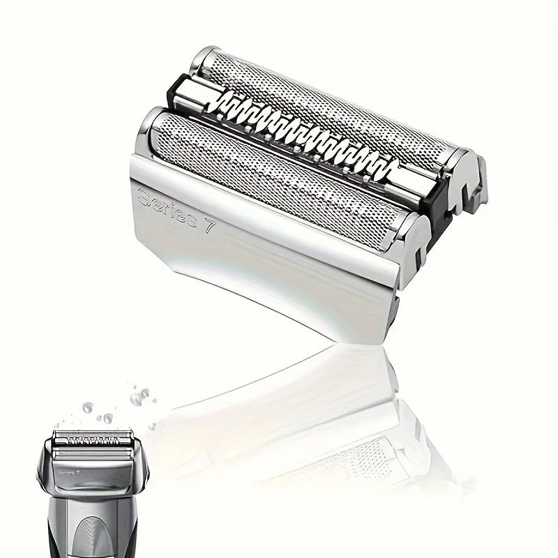 Electric Beard Shaving Replacement for Braun Razor Blade Series 7 70S 790cc 720 720s 740 Foil Shaver Head Cutter Head Mesh Cover