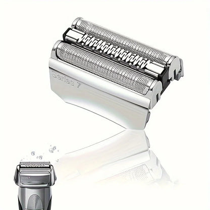 Electric Beard Shaving Replacement for Braun Razor Blade Series 7 70S 790cc 720 720s 740 Foil Shaver Head Cutter Head Mesh Cover