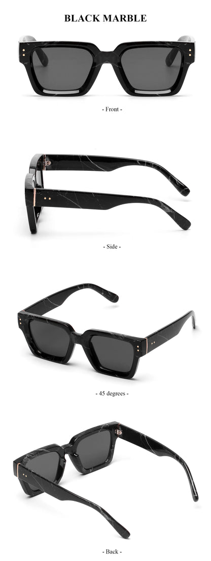 Ruiao 2025 Whole Luxury Premium Shades Designer Black Brand Sunglasses Mens Square Sun Glasses For Women
