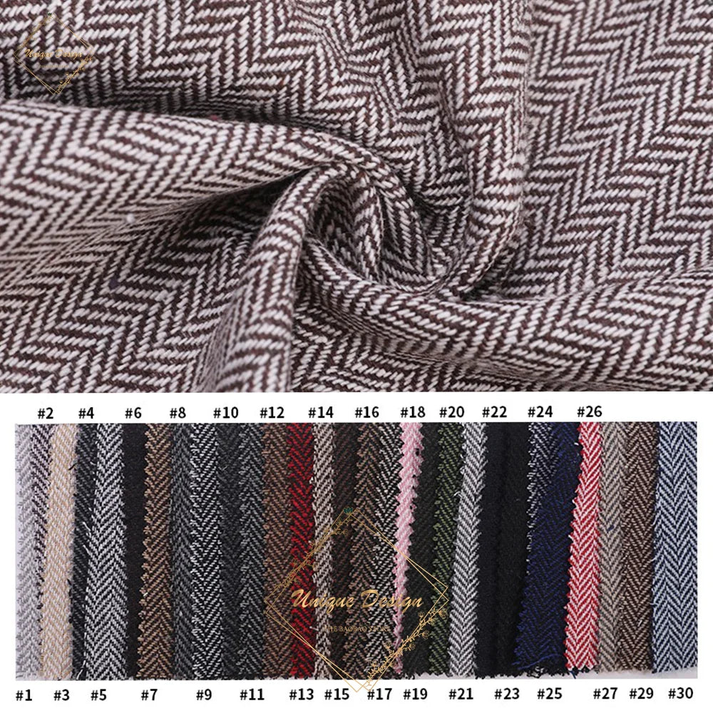 Premium Men's Suits 3 Piece Jacket Vest Pants Brown Wedding Tweed Herringbone Retro Vintage Tailored Fit Single Breasted Tuxedo