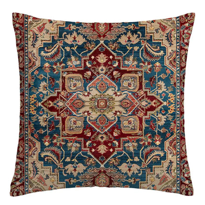 Moroccan ethnic cushion cover, short plush pillowcase 40x40 45x45 50x50 60x60, sofa decorative cushion cover, home decoration