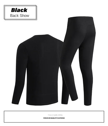 30 Zones Heating Heated Underwear Women Men Motorcycle Jacket USB Electric Heating Underwear Fleece
