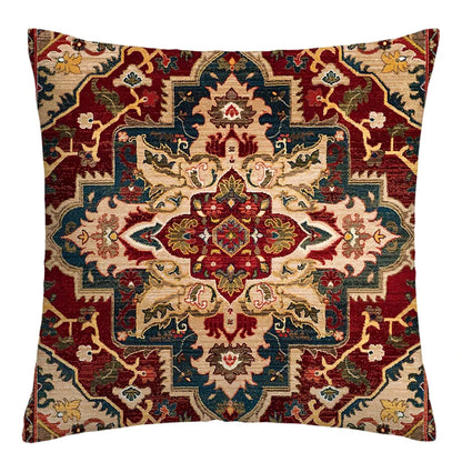 Moroccan ethnic cushion cover, short plush pillowcase 40x40 45x45 50x50 60x60, sofa decorative cushion cover, home decoration