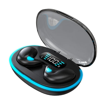 Mini Wireless X55 In-Ear Sleep Bluetooth Earphones TWS Invisible Stereo Headphones with Microphone for HD Calls Headset