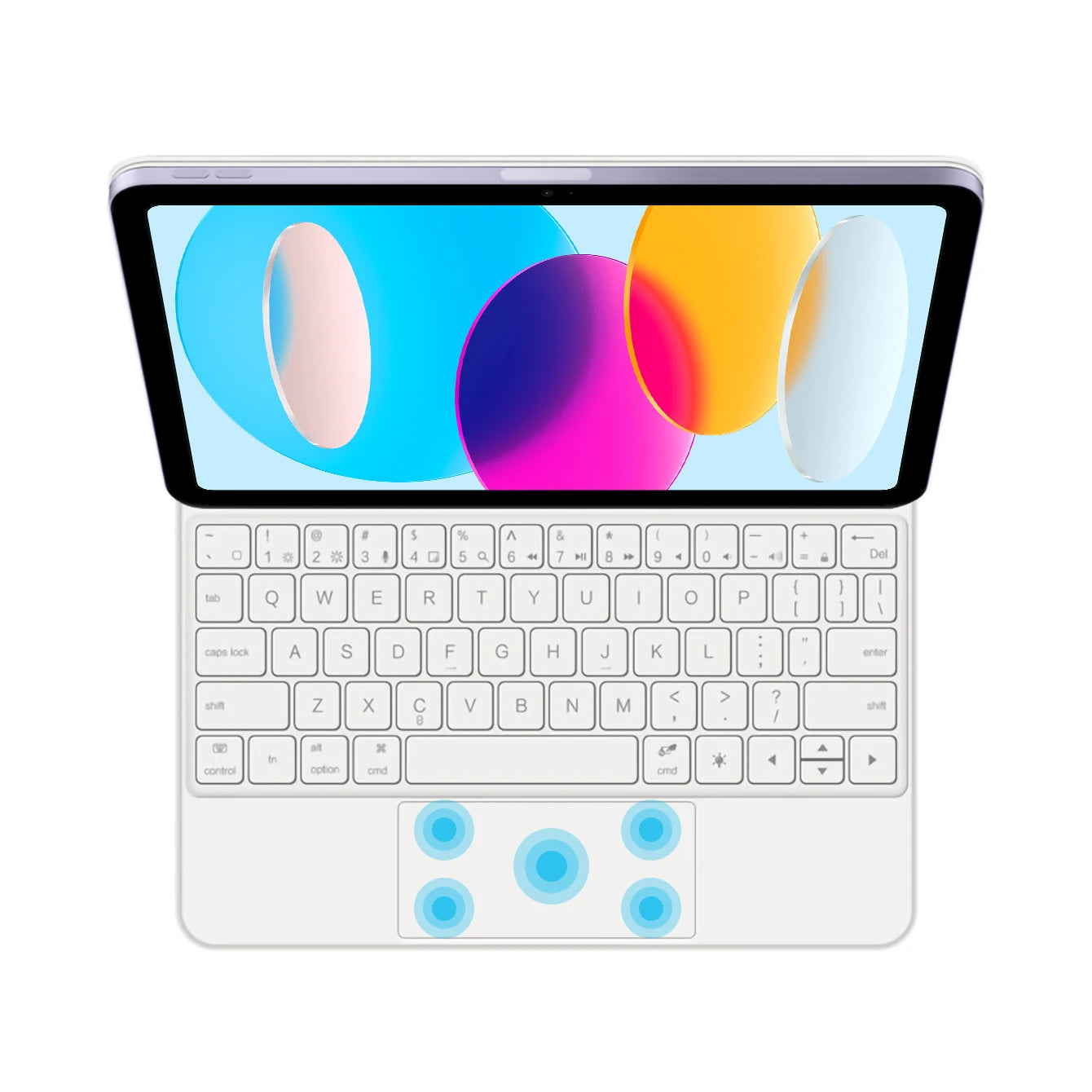 Magic Keyboard For iPad Pro 11 12.9 M4 2024 6th 5th 4th 3rd 2022 2021 2020 2018 M2 Air 4 5 10.9 10th Wireless Smart Cover Case
