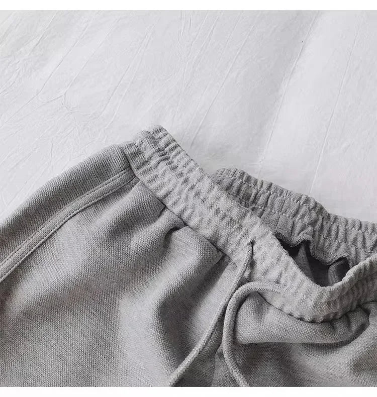 Women Casual Loose Drawstring Sports Shorts Elastic High Waist Fitness Running A-line Shorts Basic Yoga Wide Leg Trousers Summer