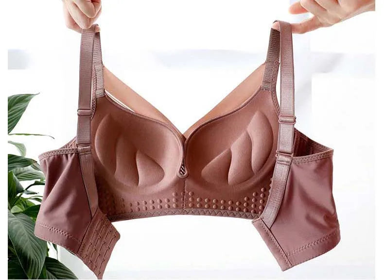 Women's Breathable Cotton Bralette – Adjustable, Seamless & Wire-Free for All-Day Comfort