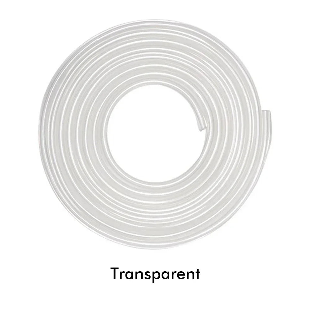 5M Transparent Car Door Edge PVC Scratch Protector Strips Car Anti-collision Sealing Strip Door Anti-scratch Transparent Strip