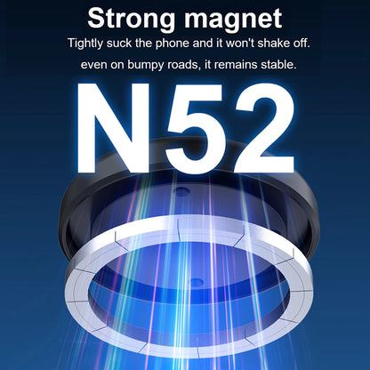 For Magsafe Magnetic Vacuum Adsorption Suction Cup Bracket 360° Rotatable Folding Magnetic Car Stable Holder for Magsafe iPhone