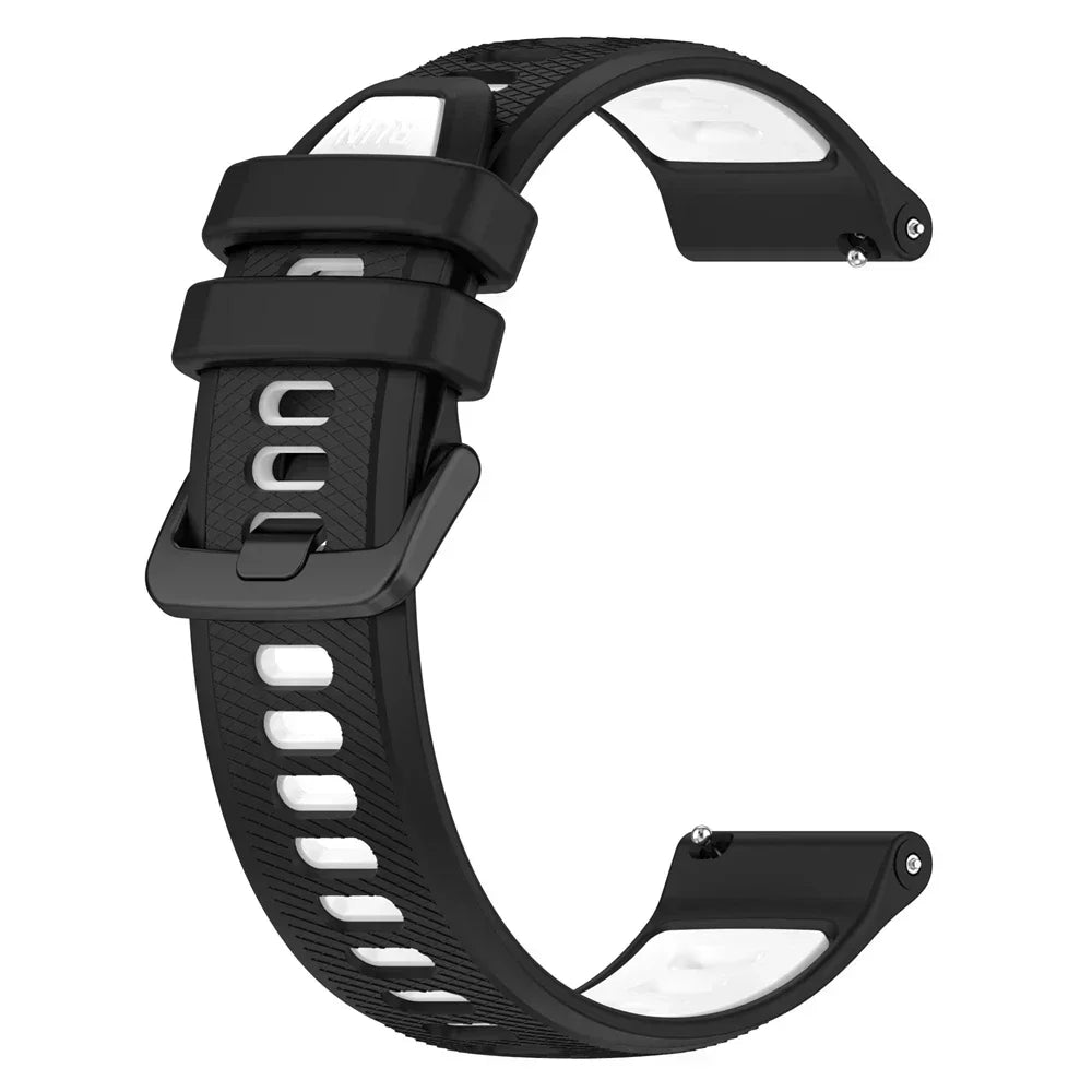 20mm/22mm Silicone Soft Strap For Garmin Active/Vivoactive 6 5/Venu 3 Sq/Forerunner 570 165 265 Band For Amazfit/HUAWEI Bracelet