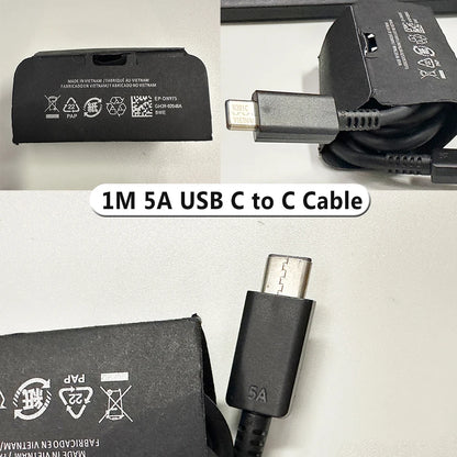 Ep-Ta800 Samsung 25w Pd Supercharger Usbc Charger Adaptador Galaxy S25 S24 FE S23 S22 S21 A54 A34 M54 Type C Fast Charging Cable