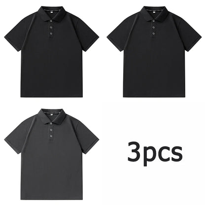 Men’s Plus Size Polo Shirt – Oversized Casual Tee (1XL–7XL)