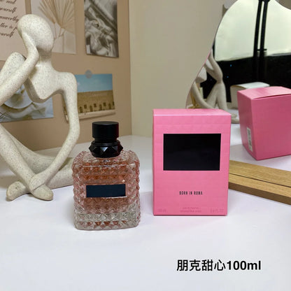 100ML Original Brand Perfume High-Quality Long Lasting Fragrance  Charming Lady Body Spray Men Women's Perfumes  Born in Roma