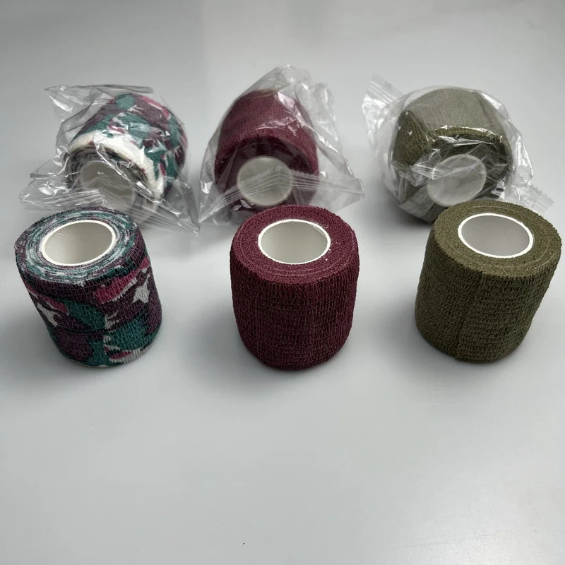 Elastic Bandage Self-adhesive Tape For Finger Wrist Ankle Breathable Sport Fixer Tape Medical Camouflage Wrap Pet Animal Bandage