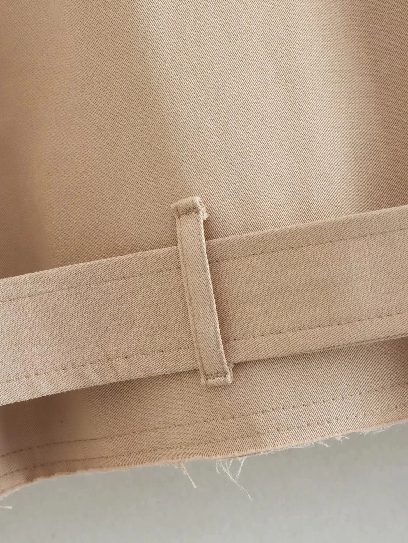 2024 Belt Cropped Trench Spring Jacket Women Vintage Streetwear Double Breasted Long Sleeve Top Female Coat Outfits