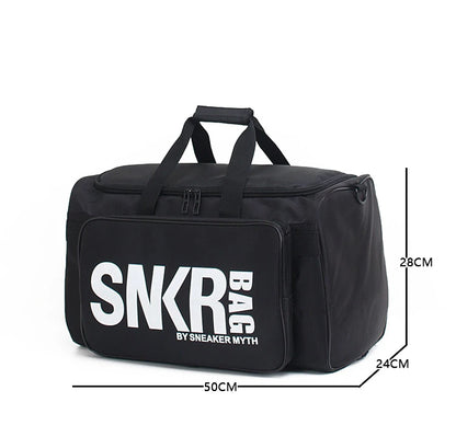 Multi Functional Sneakers Travel Bag Sports Fitness Bag Large Capacity Basketball Football Bag One Shoulder Thick Luggage Bag