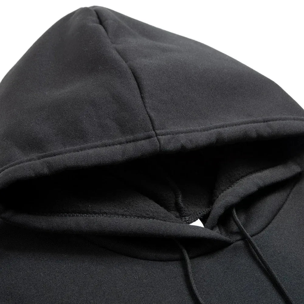 Men's Sports Suit Autumn and Winter Hoodie+pants 2-piece Set Fashionable Solid Color Casual Pullover and Pant Outdoor Sportswear