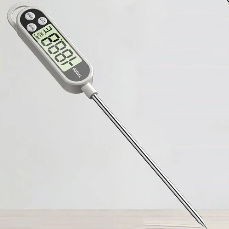 Probe Type Food Thermometer Kitchen Digital Thermometer For Meat Milk Cooking Food BBQ TP300 Electronic Temperature Gauge Tool