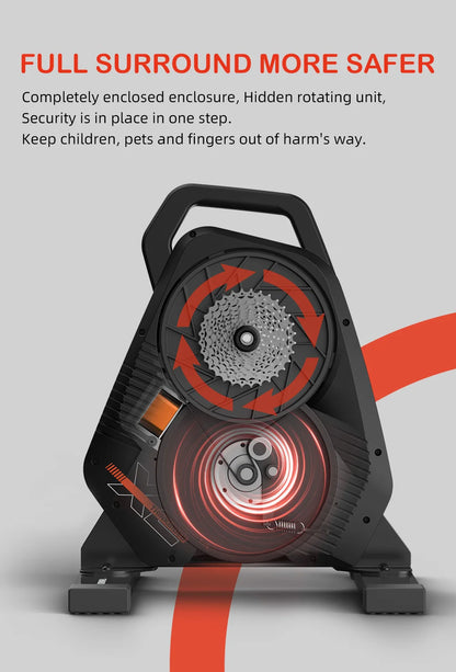 New ThinkRider X2Max Smart Bike Trainer MTB Road Bicycle home trainer Built-in Power Meter power meter Compatible