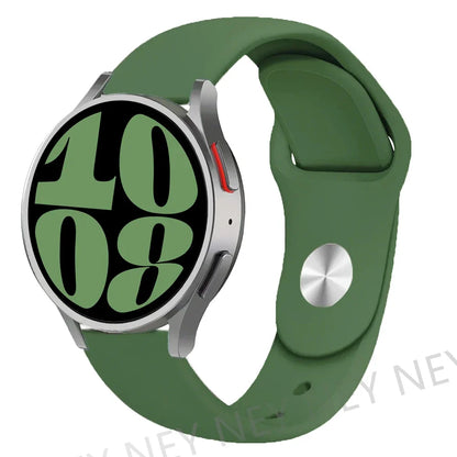 20mm 22mm strap For Samsung Galaxy watch 5 pro/6/4/Classic/Active 2/Gear S3 frontier silicone bracelet Huawei GT 2/2e/3 pro band