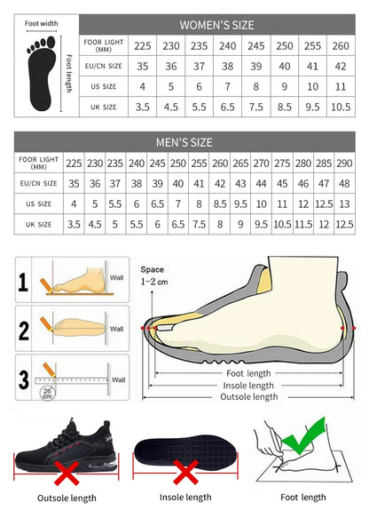 Sneakers  Indestructible Shoes Work Safety Shoes With Steel Toe Cap Puncture-Proof Male Security Protective Shoes Tactical Boots