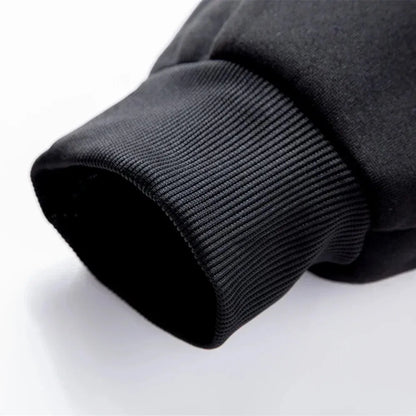 Men's Sports Suit Autumn and Winter Hoodie+pants 2-piece Set Fashionable Solid Color Casual Pullover and Pant Outdoor Sportswear