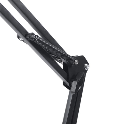 Adjustable Tablet Floor Stand 360° Swivel Height & Angle Adjustable Foldable Floor Holder Non-Slip Base for Home Office