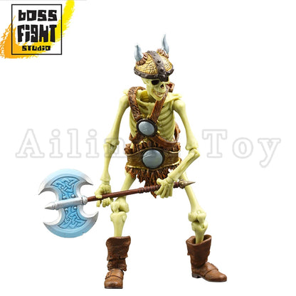 Boss Fight Studio 1/12 Action Figure EPIC H.A.C.K.S. Pirate Barbarian Gladiator Skeleton Anime Model For Gift
