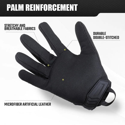 Outdoor Tactical Gloves Touch Screen Hunting Sport Cycling Camping Hiking Paintball Work Driving Lightweight Full Finger Men