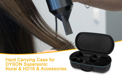 Hard Carrying Case Storage Bags For Dyson Supersonic HD08/HD15/HD16 Hair Dryer Durable Travel Portable Box For Dyson Accessories