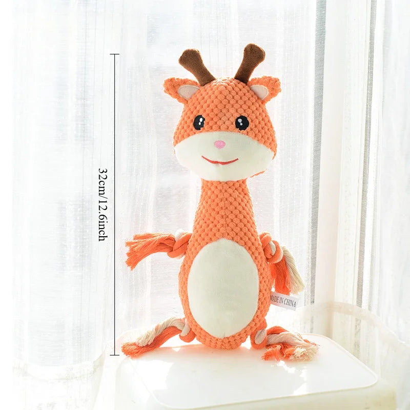 Unbreaka Bear Dog Toy – Durable Squeaky Plush for Chewers