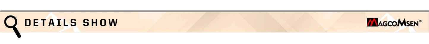 MAGCOMSEN Lightweight Jacket Men's Windproof Waterproof Zip Up Coat Stand Up Collar Windbreaker with 3 Pockets Outerwear