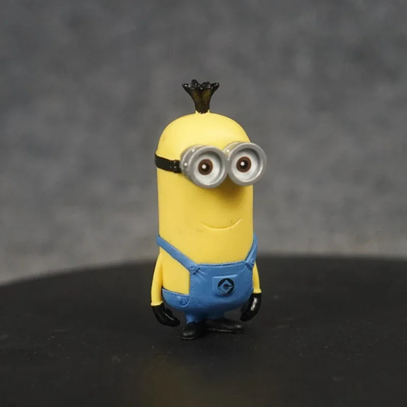 Despicable Mes Gru Agnes Miniones Dave Stuart Action Figures Cute Cartoon Doll Desktop Ornaments Collectible Toys Children Gift