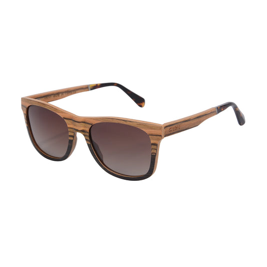 SHINU Wooden Polarized Sunglasses – Handmade UV400 Eyewear for Men & Women