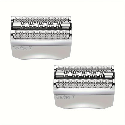 Electric Beard Shaving Replacement for Braun Razor Blade Series 7 70S 790cc 720 720s 740 Foil Shaver Head Cutter Head Mesh Cover
