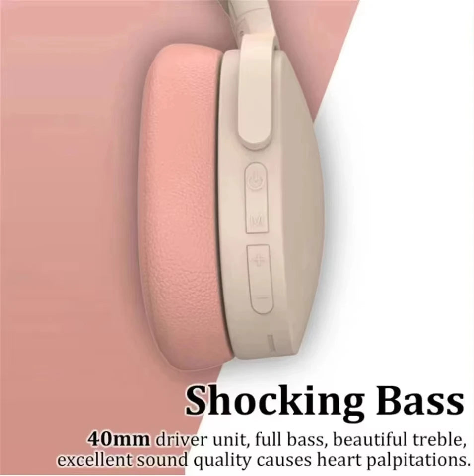 Bs962 Wireless Headphones Bluetooth 5.3 Earphone for Samsung iPhone Stereo Hifi Headset Gaming Earbuds with Mic 2025 New