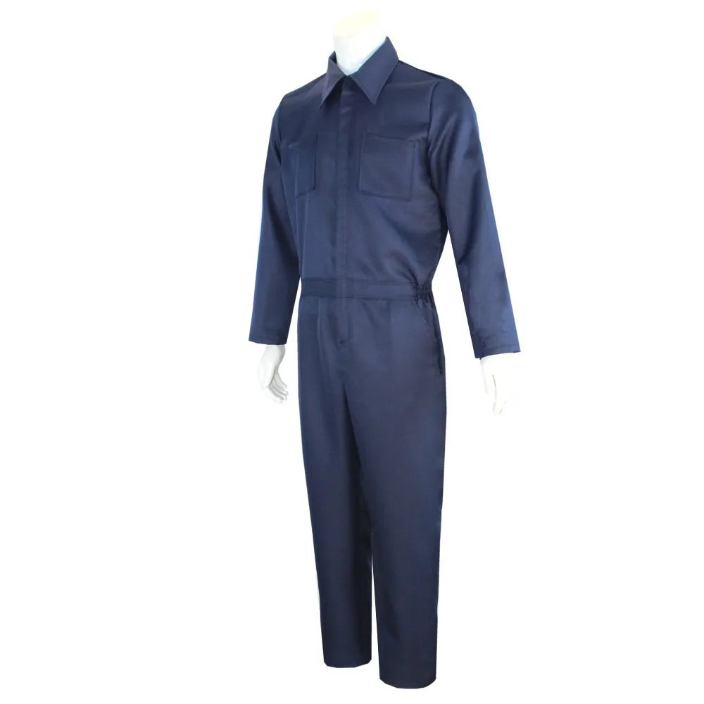 Adult Michael Myers Costume Set - Cosplay Horror Demon Killer Mask And Blue Disguise Outfit for Men Halloween Working Clothes