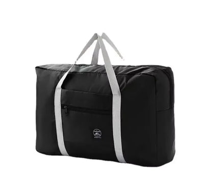 Portable and lightweight travel luggage bag, large capacity sports and fitness bag, foldable handheld boarding bag