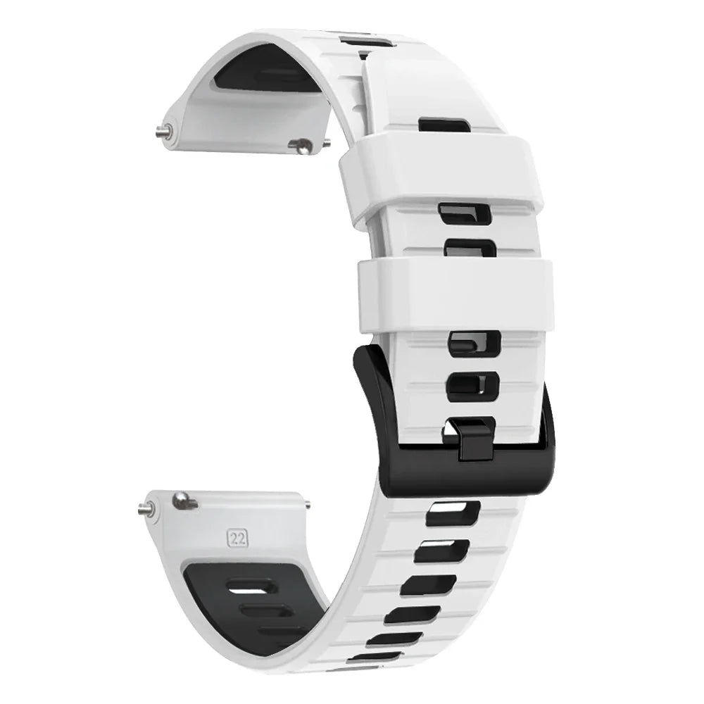 20mm/22mm Silicone Soft Strap For Garmin Active/Vivoactive 6 5/Venu 3 Sq/Forerunner 570 165 265 Band For Amazfit/HUAWEI Bracelet