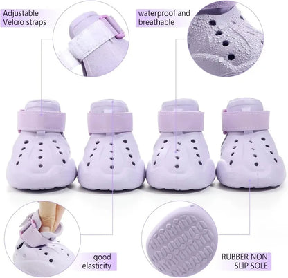 Reflective Waterproof Dog Boots – Anti-Slip Outdoor Shoe