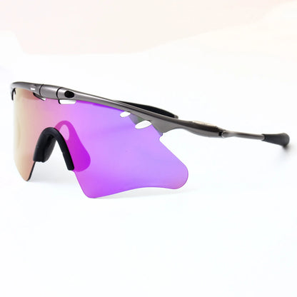 New Polarized Sunglasses Outdoor Cycling Sports Vintage Unisex Driving Glasses UV400 Protection Lightweight Travel Sunglasses