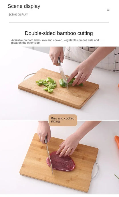 Large Bamboo Cutting Board – Double-Sided & Durable