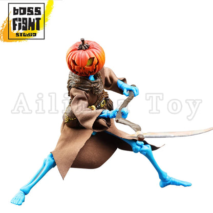 Boss Fight Studio 1/12 Action Figure EPIC H.A.C.K.S. Pirate Barbarian Gladiator Skeleton Anime Model For Gift