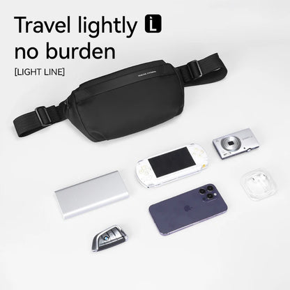 MarkRyden EasePack Sling: Your Daily Leather Crossbody Bag for Travel and Everyday Comfort Crossbody bag Messenger Bag