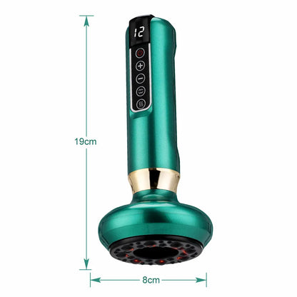 Smart Electric Cupping Massager with Heat & Gua Sha