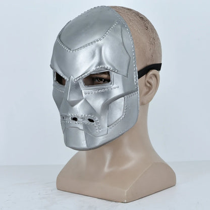 New Game Cosplay Doctor Doom Mask Latex Superhero Victor Von Doom Costume Face Masks Halloween Party Prop