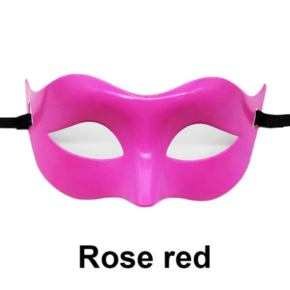 Women Man Sexy Gentleman Masquerade Mask Prom Mask Halloween Party Props Black White Retro Mask Plastic Half Face Cosplay Mask