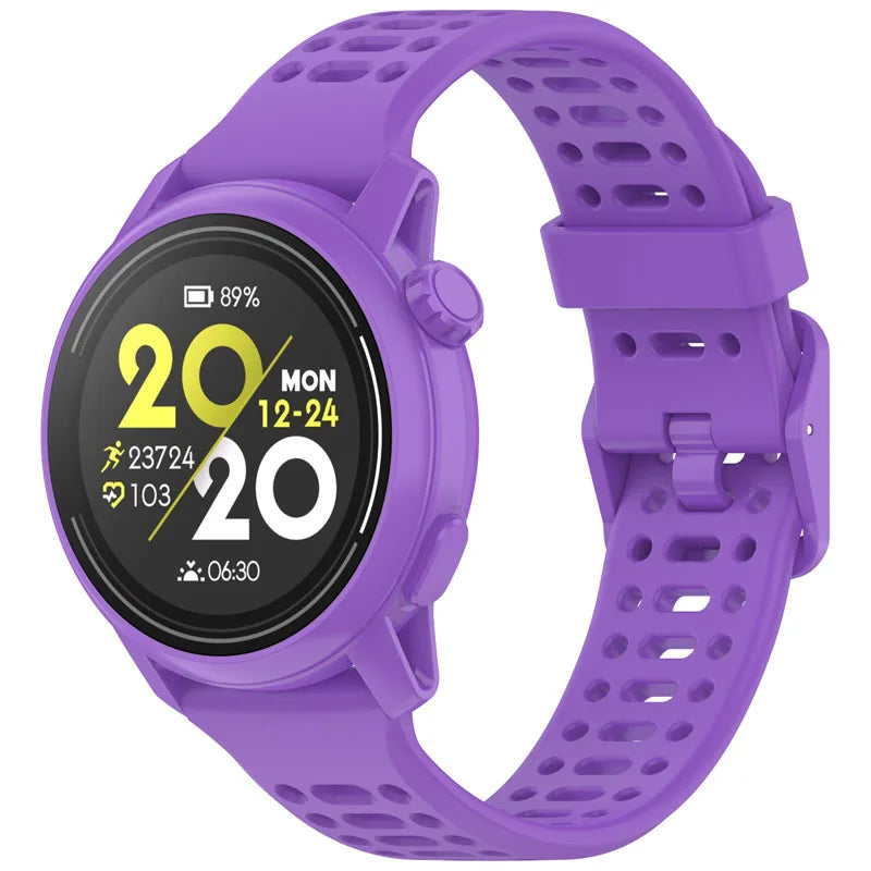20mm 22mm Sports Band For COROS APEX 2/42mm PACE 2 Watch Strap For COROS PACE 3/APEX PRO/2Pro/46MM Silicone Replacement Bracelet
